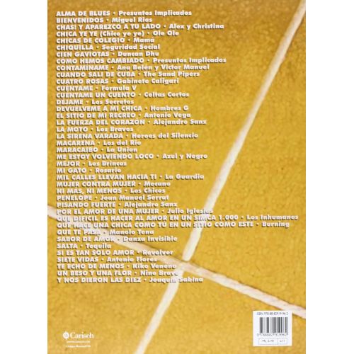 Antologia del Pop Espanol Volume 1 (PVG)