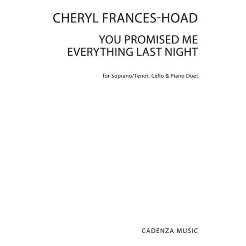 Frances-Hoad, Cheryl - You...