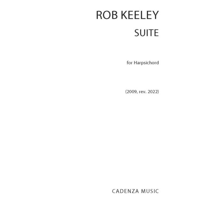 Keeley, Rob - Suite For Harpsichord
