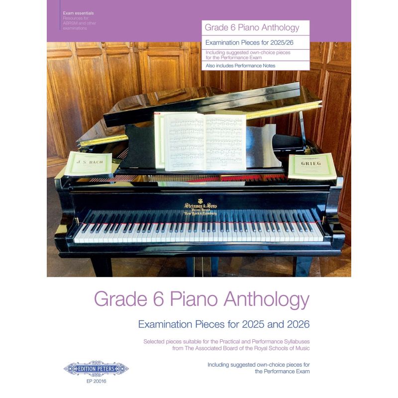Grade 6 Piano Anthology 2025-2026