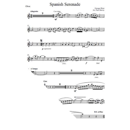 Bizet, Georges - Spanish Serenade, arr. Harvey