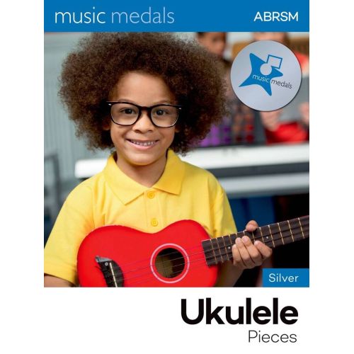 Music Medals Silver Ukulele...