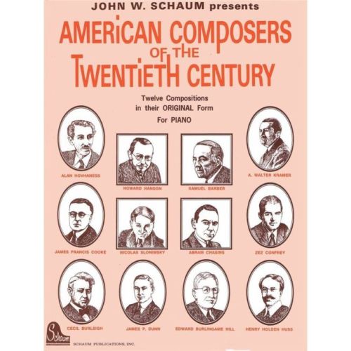 American Composers Of 20th Cen