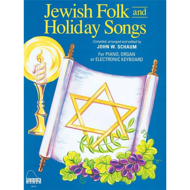 Schaum, John W. - Jewish Folk & Holiday Songs