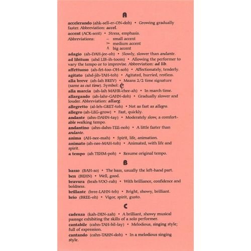 Music Dictionary