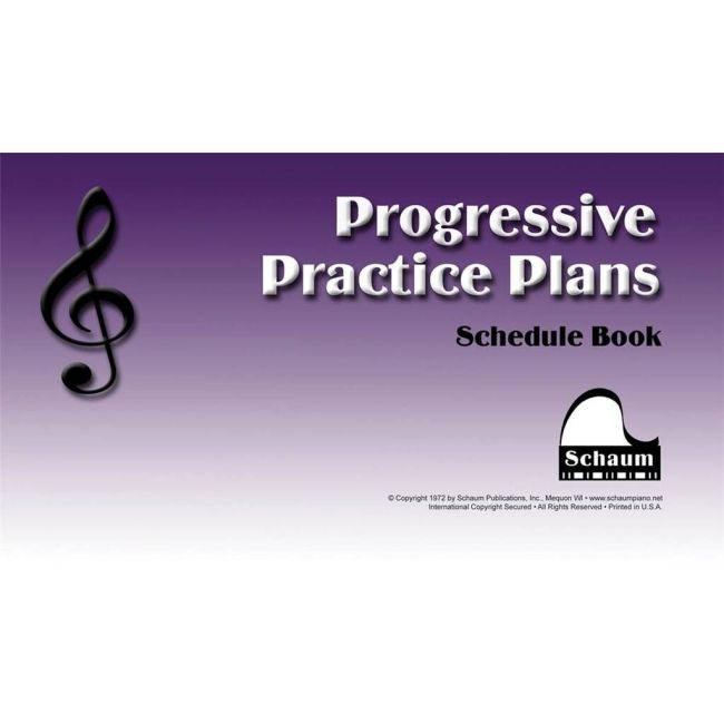 Progressive Practice Plans - Schedule Book