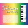 Recital Participation Certificate