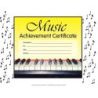 Music Achievement Certificate