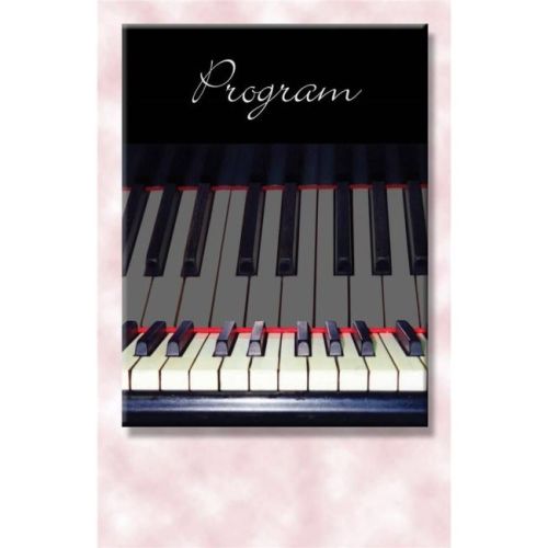 Recital Program 37 - 25 Pkg