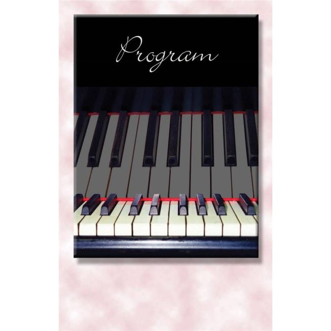 Recital Program 37 - 25 Pkg