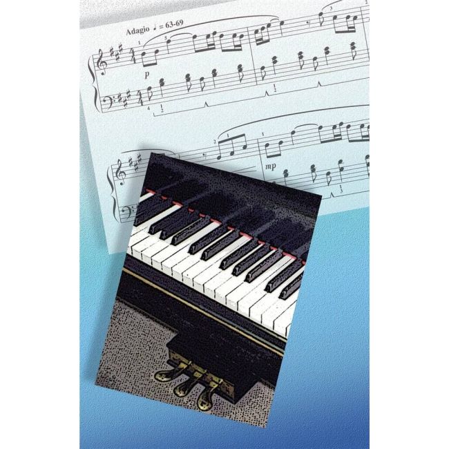 Recital Program 67 - Sheet Music & Piano