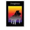 Recital Program 78 - Piano Silhouette