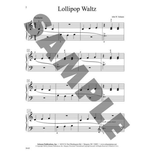Schaum, John W. - Lollipop...