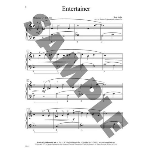 Joplin, Scott - Entertainer