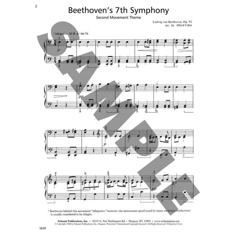 Beethoven's 7th Symphony