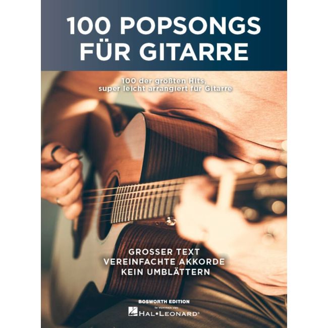 100 Popsongs für Gitarre