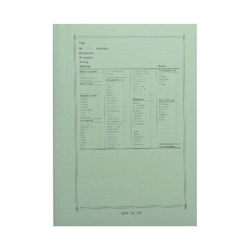 Light board folder green