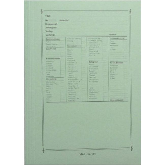 Light board folder green