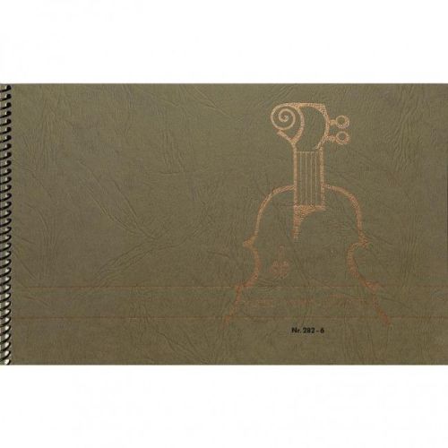 Notenbuch Oktav 6 Systeme