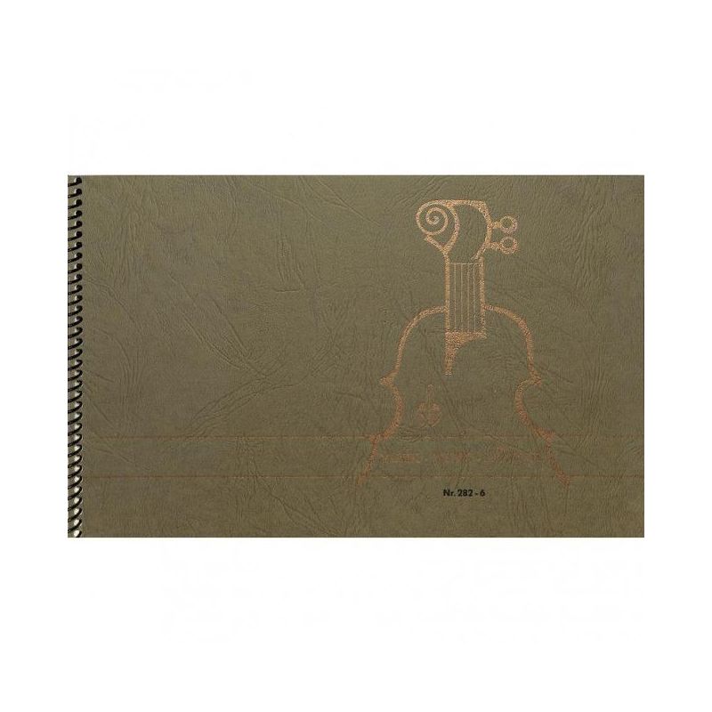 Notenbuch Oktav 6 Systeme