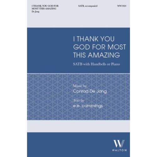 De Jong, Conrad - I Thank...