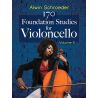 Schroeder, Alwin - 170 Foundation Studies for Violoncello