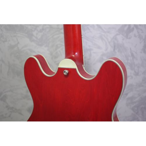 Eastman T64/V- Red Trapeze Tailpiece