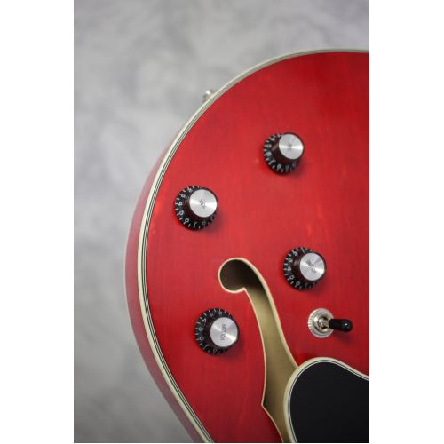 Eastman T64/V- Red Trapeze Tailpiece