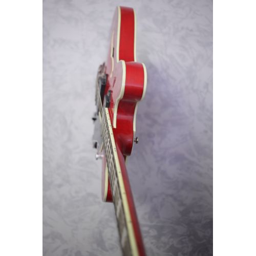 Eastman T64/V- Red Trapeze Tailpiece