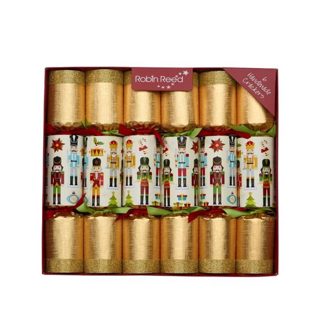 Christmas Crackers: Traditional Nutcracker 6x30cm