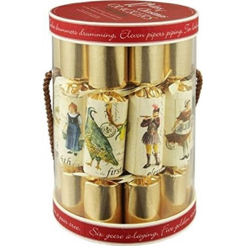 12 Days Of Christmas Crackers Tub Of 12