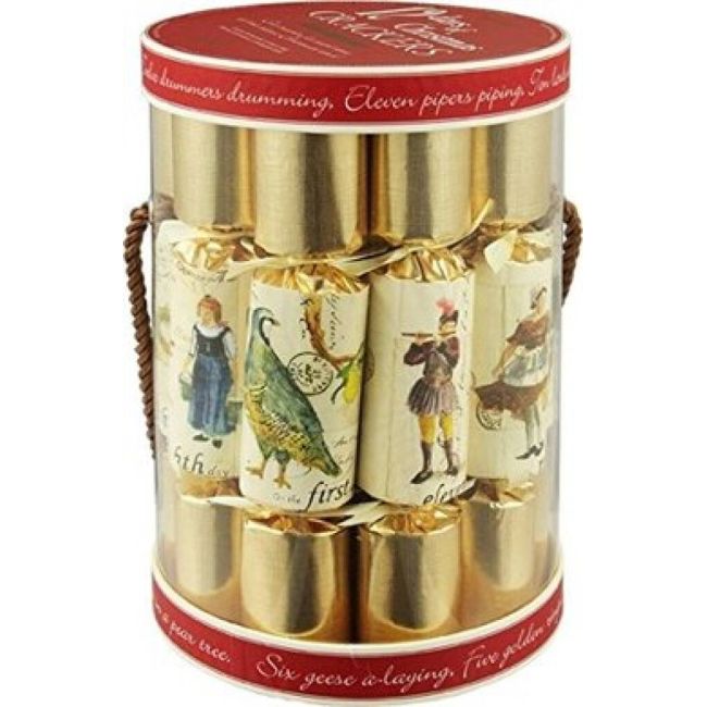12 Days Of Christmas Crackers Tub Of 12