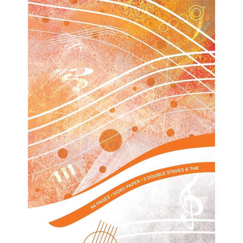 Quaderno di musica chitarra - 64 pp. carta avorio