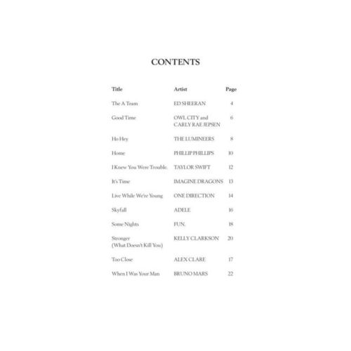 12 Smash Hits - Alto Saxophone