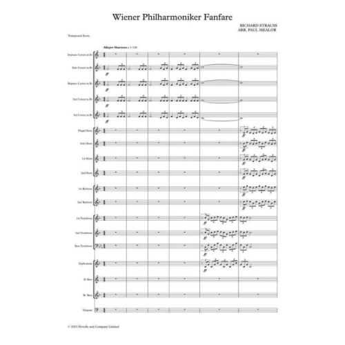 Strauss, Richard - Wiener Philharmoniker Fanfare