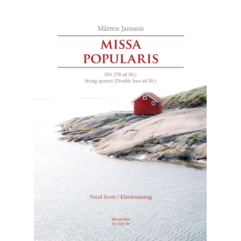 Jansson, Marten - Missa Popularis (L).