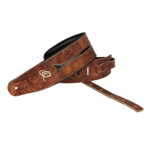 Ortega Extra-Wide Leather Guitar Straps
