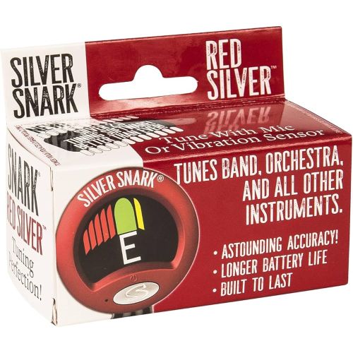 Snark Silver Snark 2 Clip-on Tuner - Red