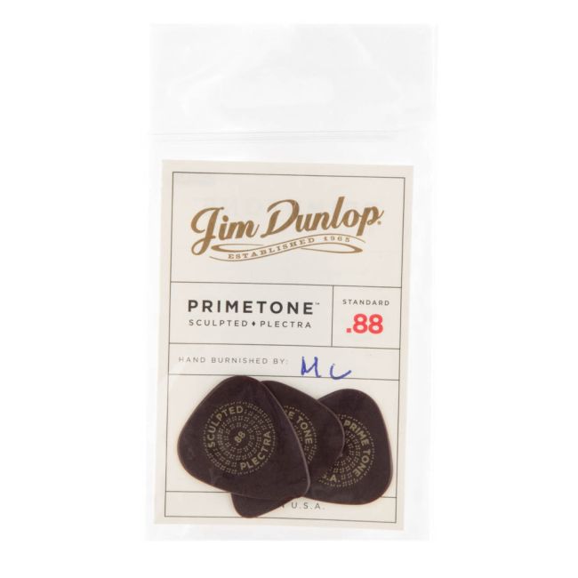 Dunlop Primetone® Standard Smooth .88mm Pick Pack