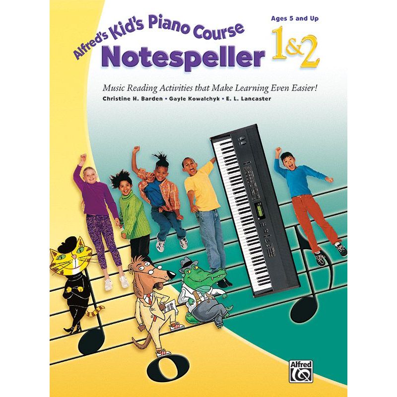 Alfred's Kid's Piano Course Notespeller 1 & 2
