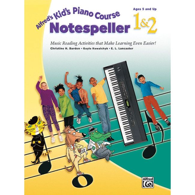 Alfred's Kid's Piano Course Notespeller 1 & 2