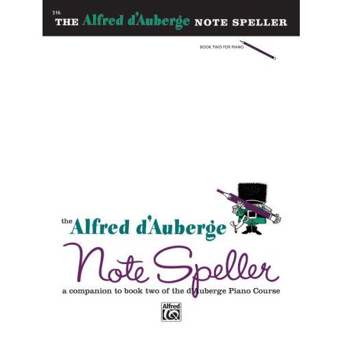Alfred d'Auberge Piano Course: Note Speller Book 2