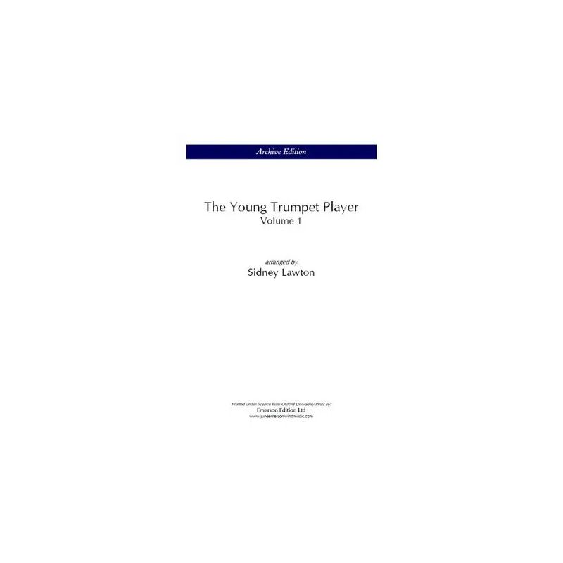 The Young Trumpet Player Book 1