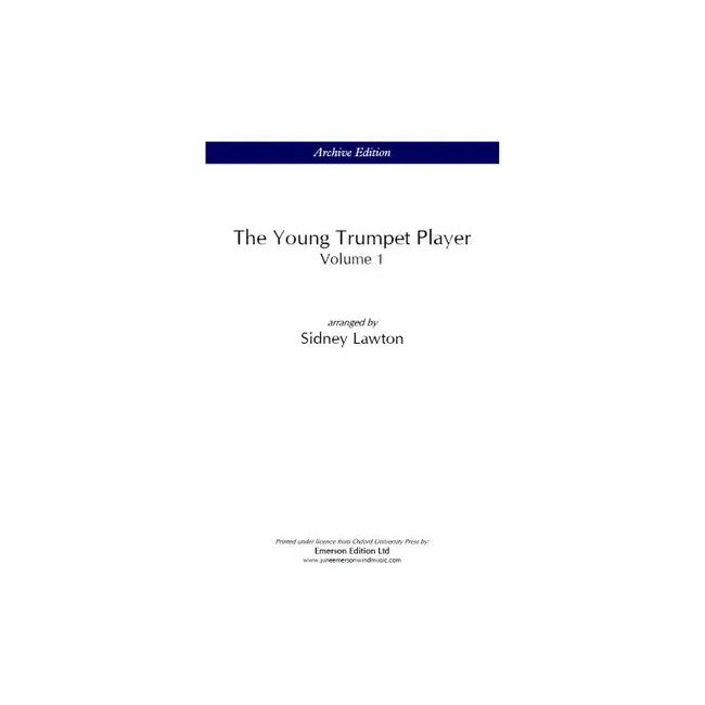 The Young Trumpet Player Book 1