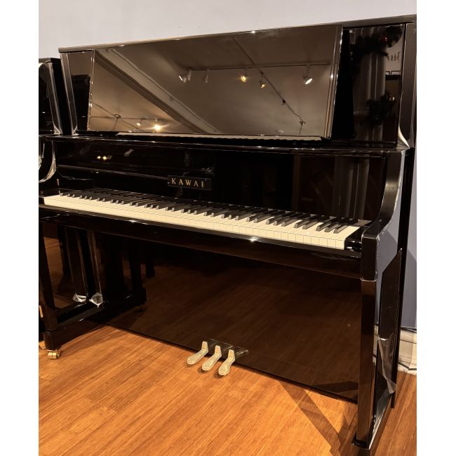 Kawai K800 AS Upright Piano in Black Polyester