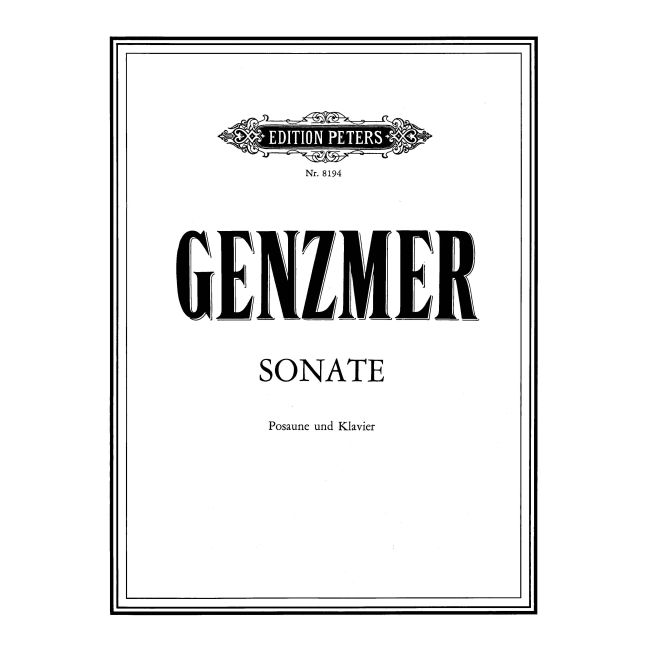 Genzmer, Harald - Trombone Sonata