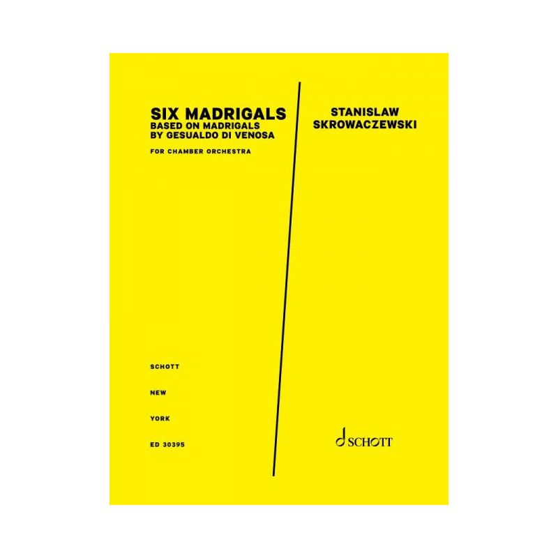 Gesualdo da Venosa, Carlo - Six Madrigals