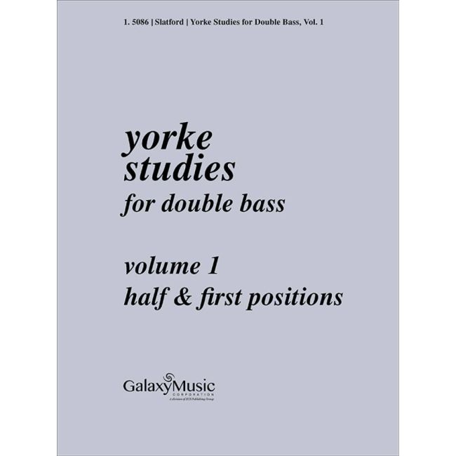 Slatford, Rodney - Yorke Studies for Double Bass, Vol. 1