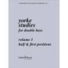 Slatford, Rodney - Yorke Studies for Double Bass, Vol. 1