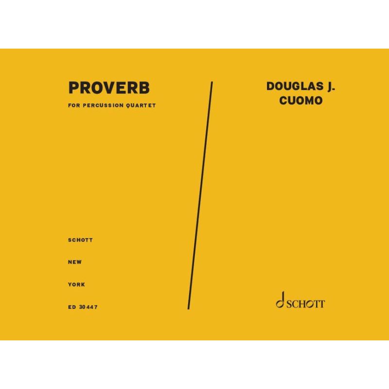Cuomo, Douglas J. - Proverb